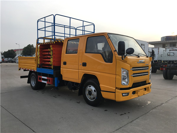 國(guó)六 江鈴10米升降平臺(tái)車
