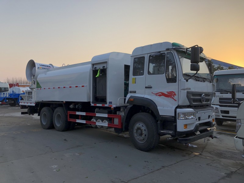 重汽后雙橋霧炮車16方抑塵車