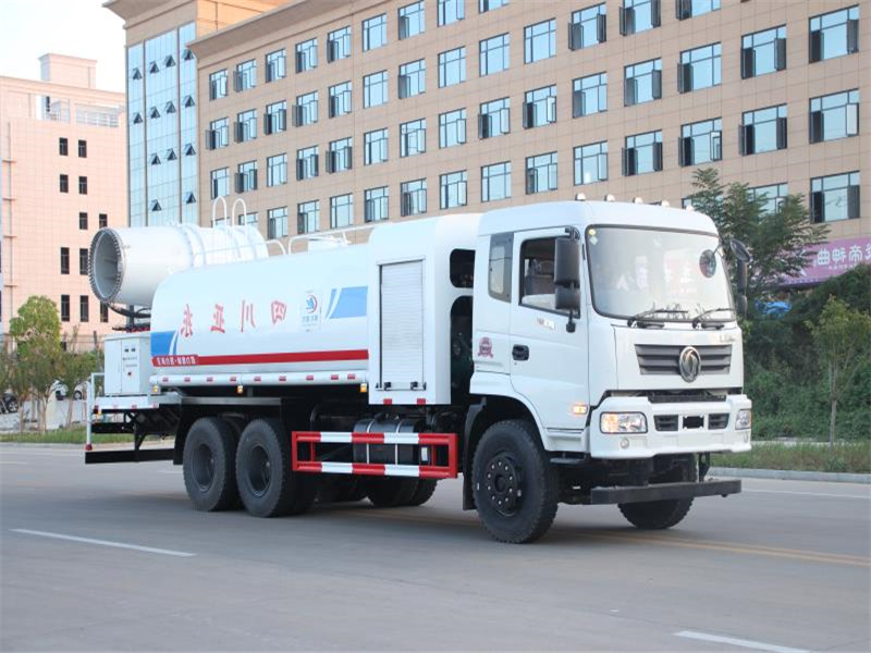 東風御龍后雙橋霧炮車17方抑塵車