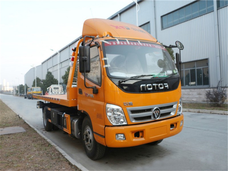 福田奧鈴一拖二清障車