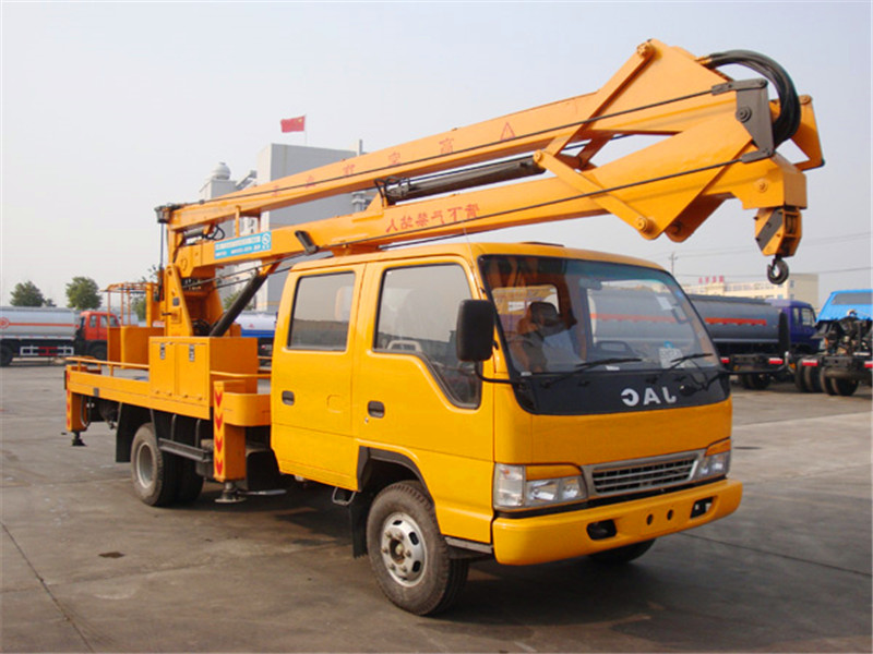 國六江淮16米折疊臂高空作業(yè)車