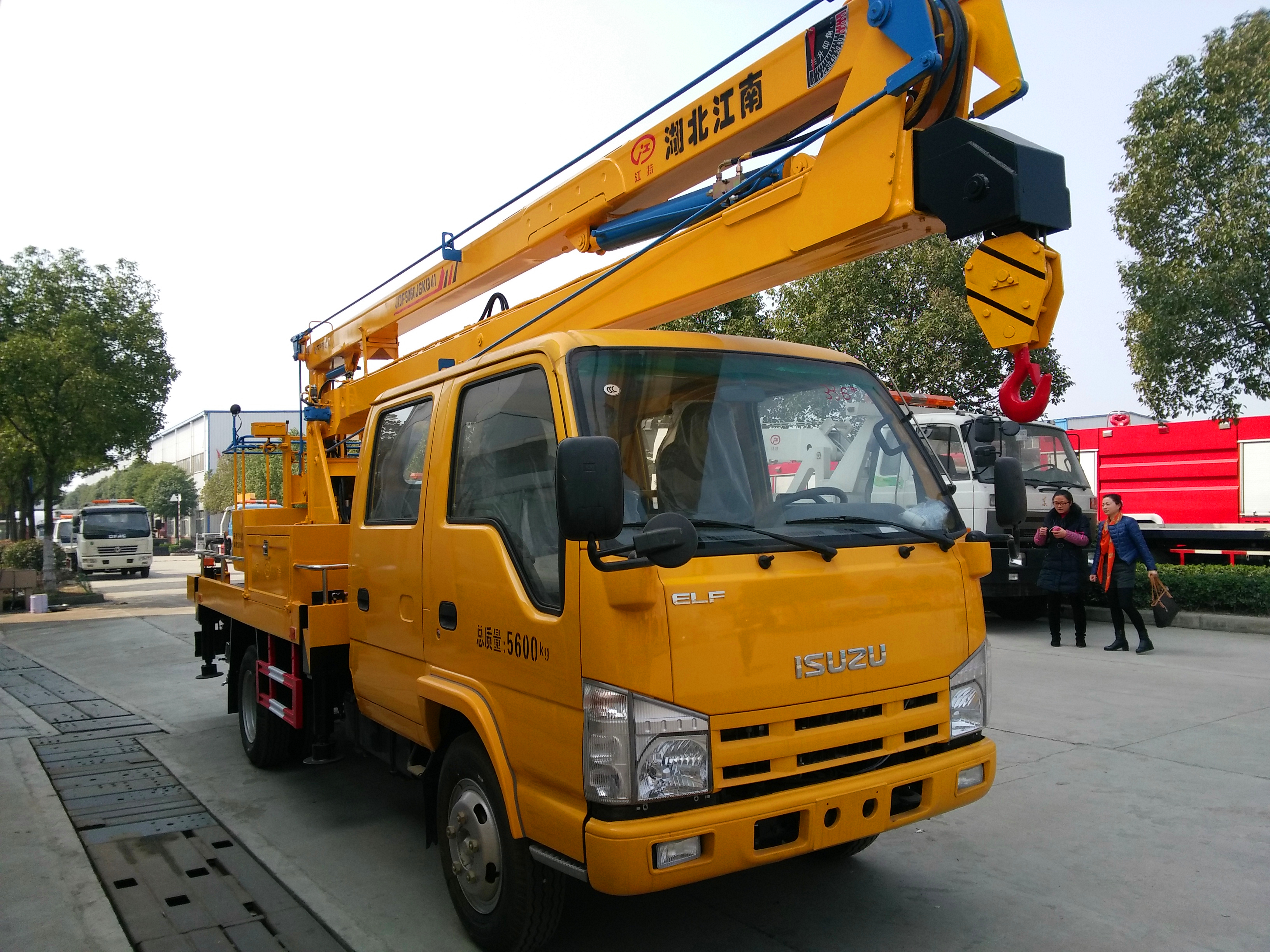 北京五十鈴14米高空作業(yè)車價格配置表 廠家配送