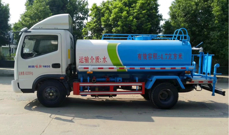 時(shí)風(fēng)5方灑水車正左側(cè)面圖 時(shí)風(fēng)5方灑水車正左側(cè)面圖