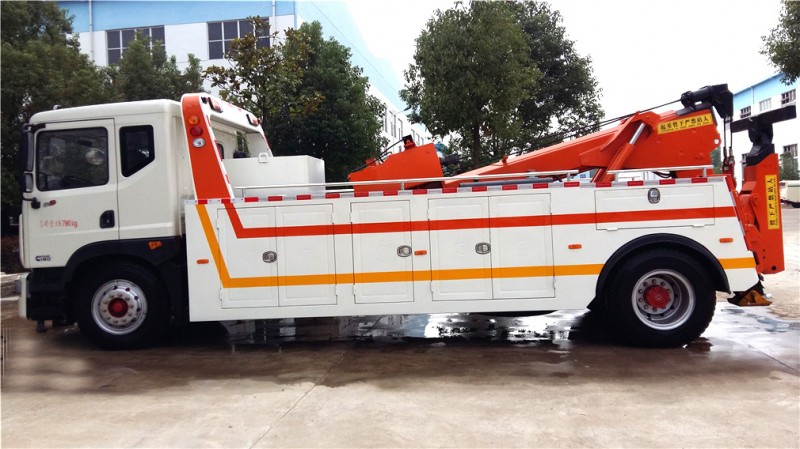 東風D9 一拖一清障車 正側圖 東風D9 一拖一清障車 正側圖