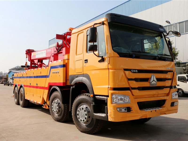 重汽豪沃前四后八一托一清障車 前側(cè)圖 重汽豪沃前四后八一托一清障車 前側(cè)圖