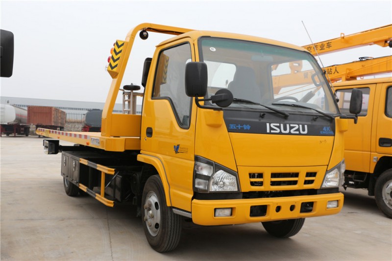 五十鈴一拖二清障車 前側圖